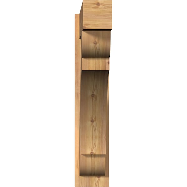 Olympic Block Smooth Outlooker, Western Red Cedar, 7 1/2W X 38D X 38H